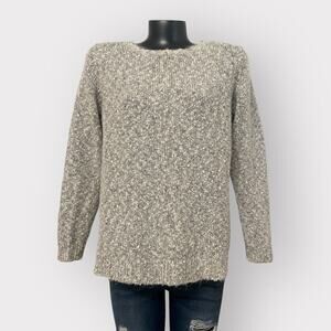 Buffalo David Bitton NEW Womens Chunky Knit Sweater sz L Long Sleeve Wool Top